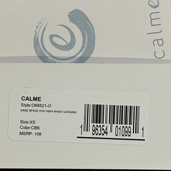 Johnny Was Calme Ease Space Dye High Waist Leggings Gray Size XS - Picture 4 of 6